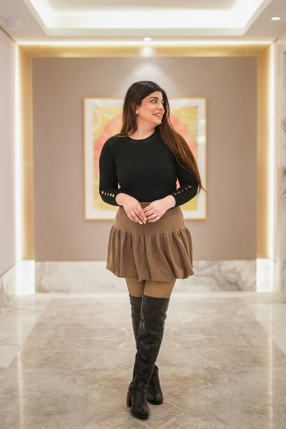 Tessa Knitted Balloon Skirt