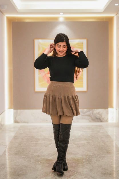 Tessa Knitted Balloon Skirt