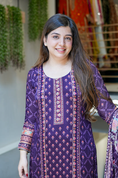 Iraaya Floral Printed Suit Set