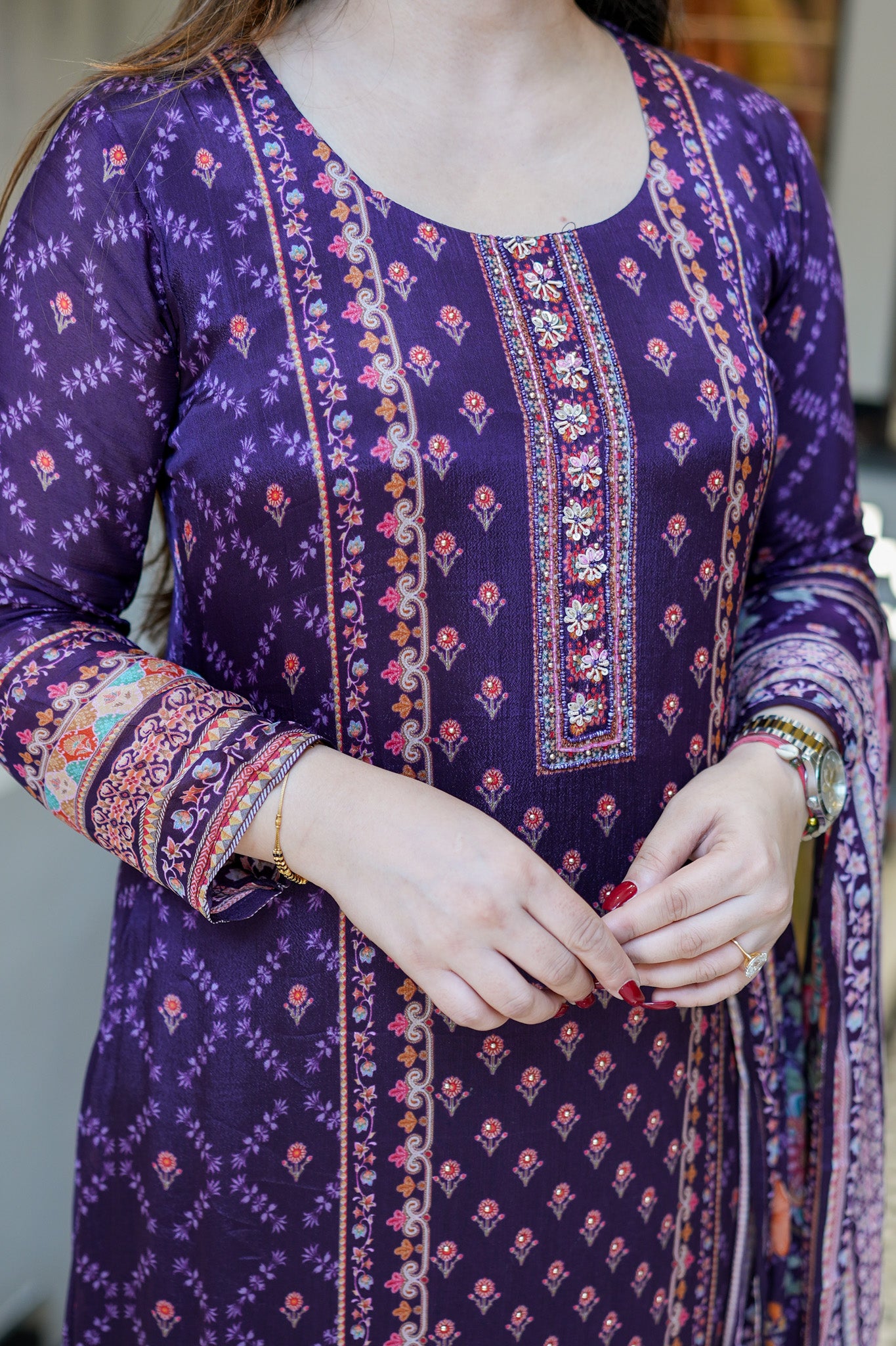 Iraaya Floral Printed Suit Set