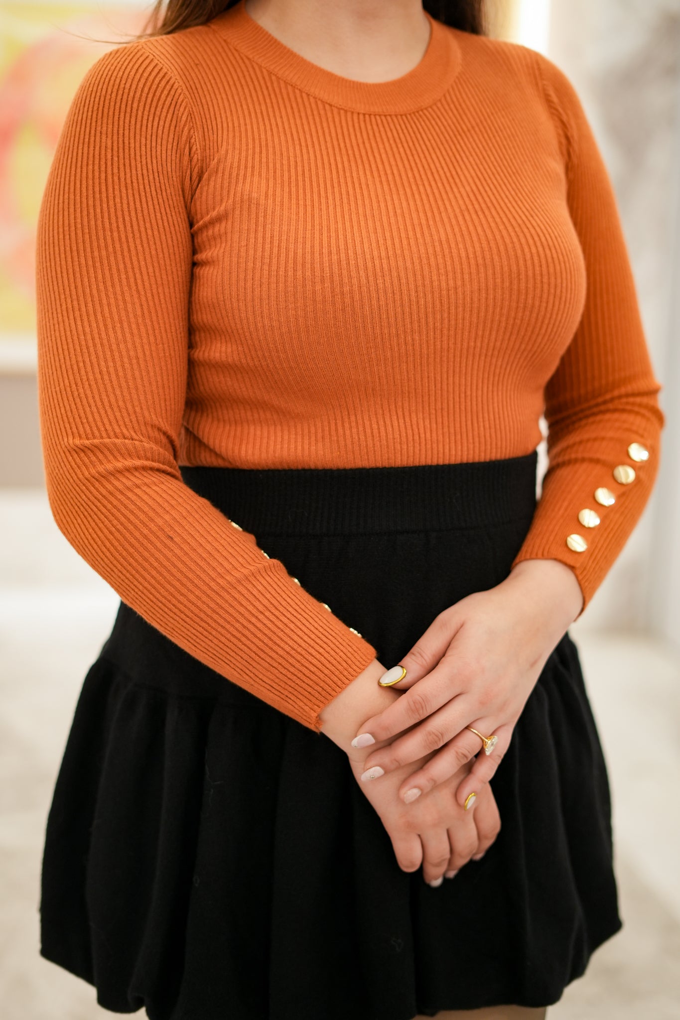 Tessa Knitted Balloon Skirt