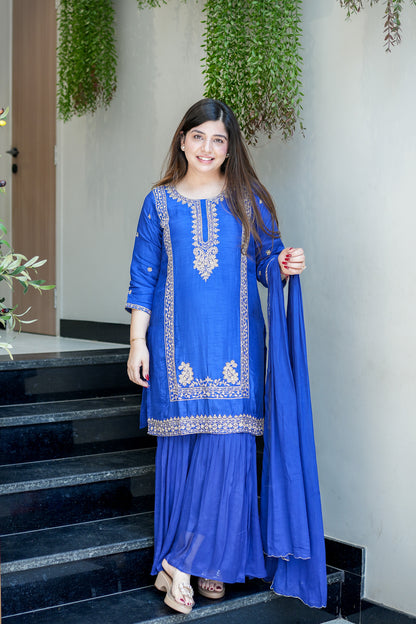 Avishi Embroidered Suit Set