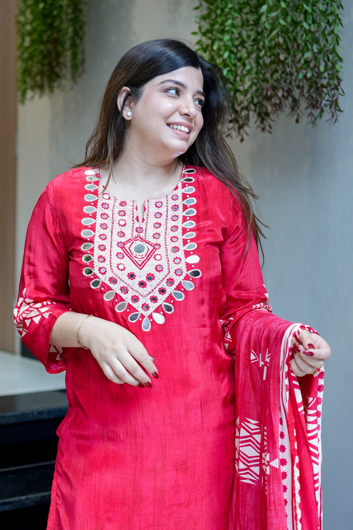 Ekisha Mirror Detailing Suit Set