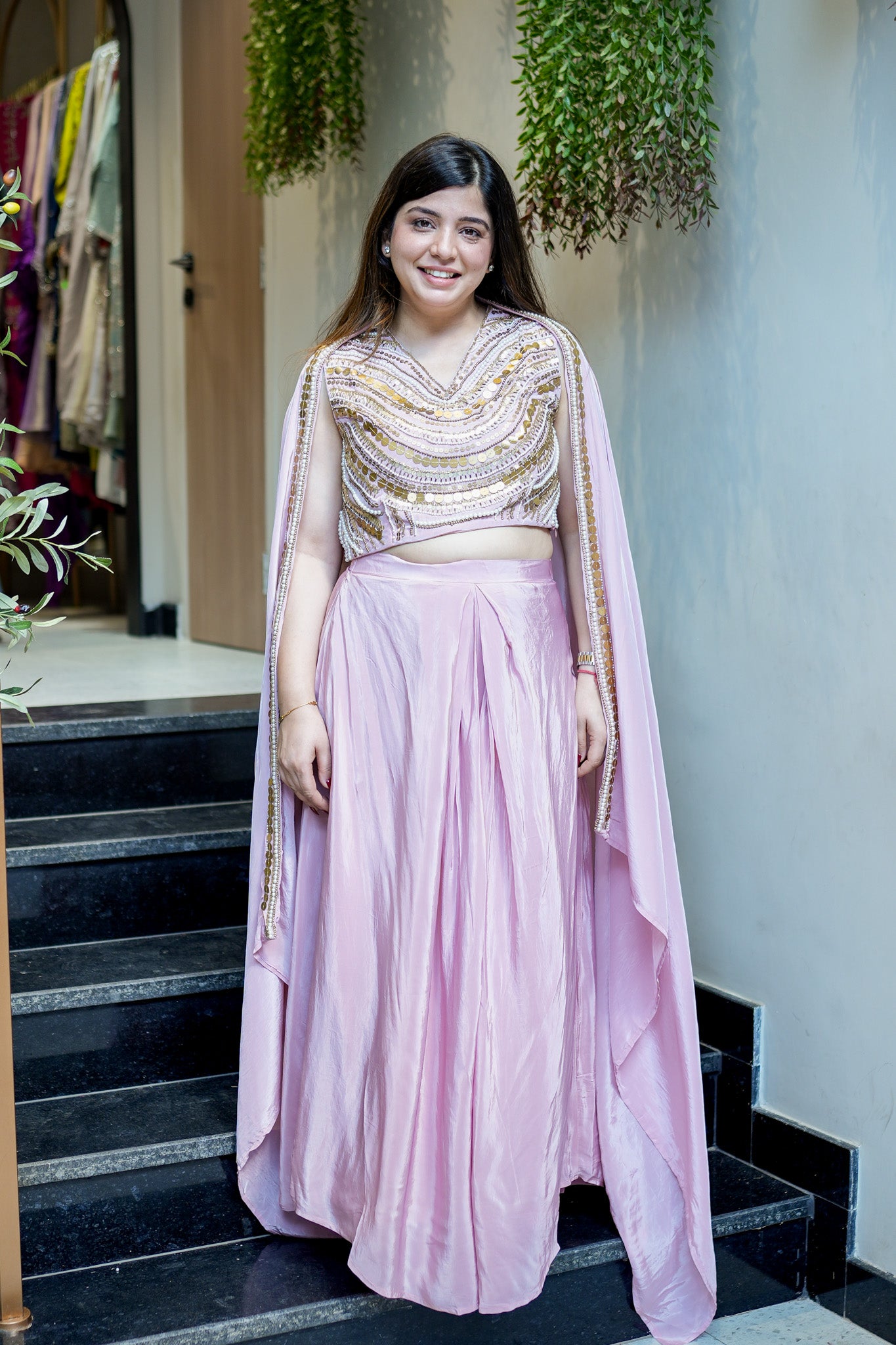 Aavya Embroidered Three Piece Set