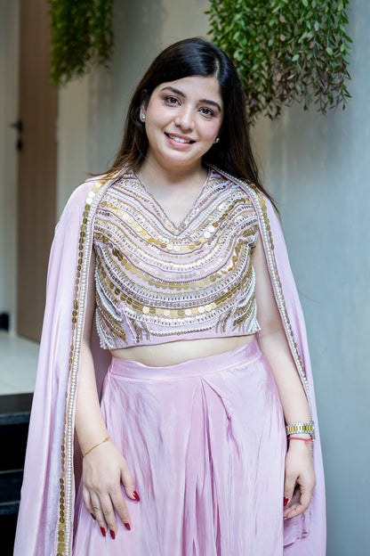 Aavya Embroidered Three Piece Set