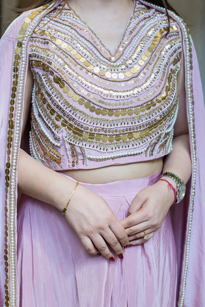 Aavya Embroidered Three Piece Set