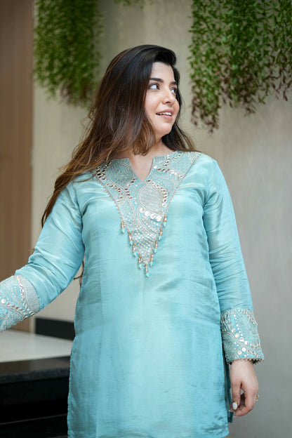 Variha Embroidered Cord Set