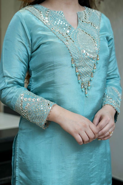 Variha Embroidered Cord Set