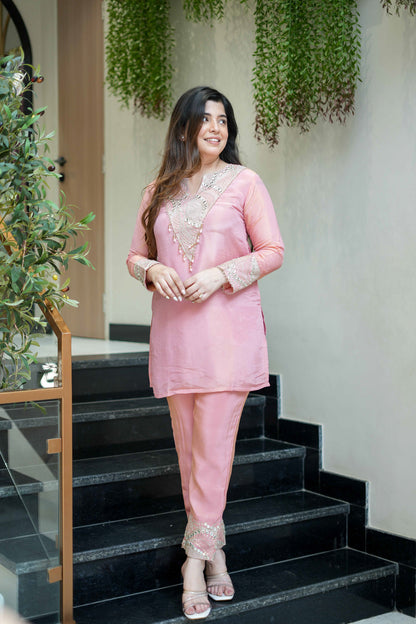 Variha Embroidered Cord Set