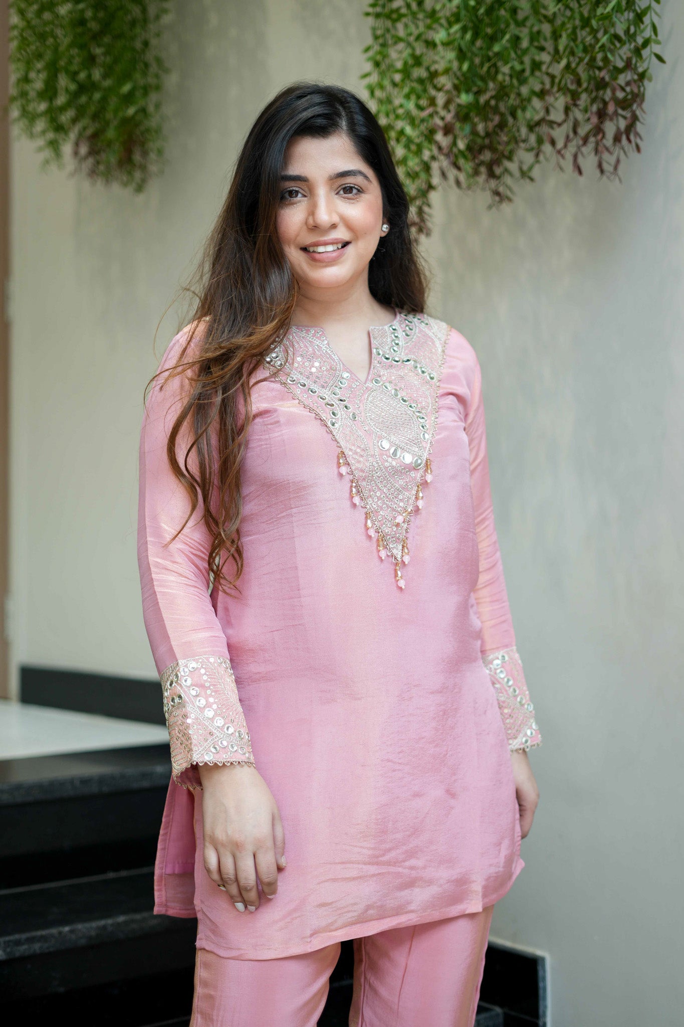 Variha Embroidered Cord Set