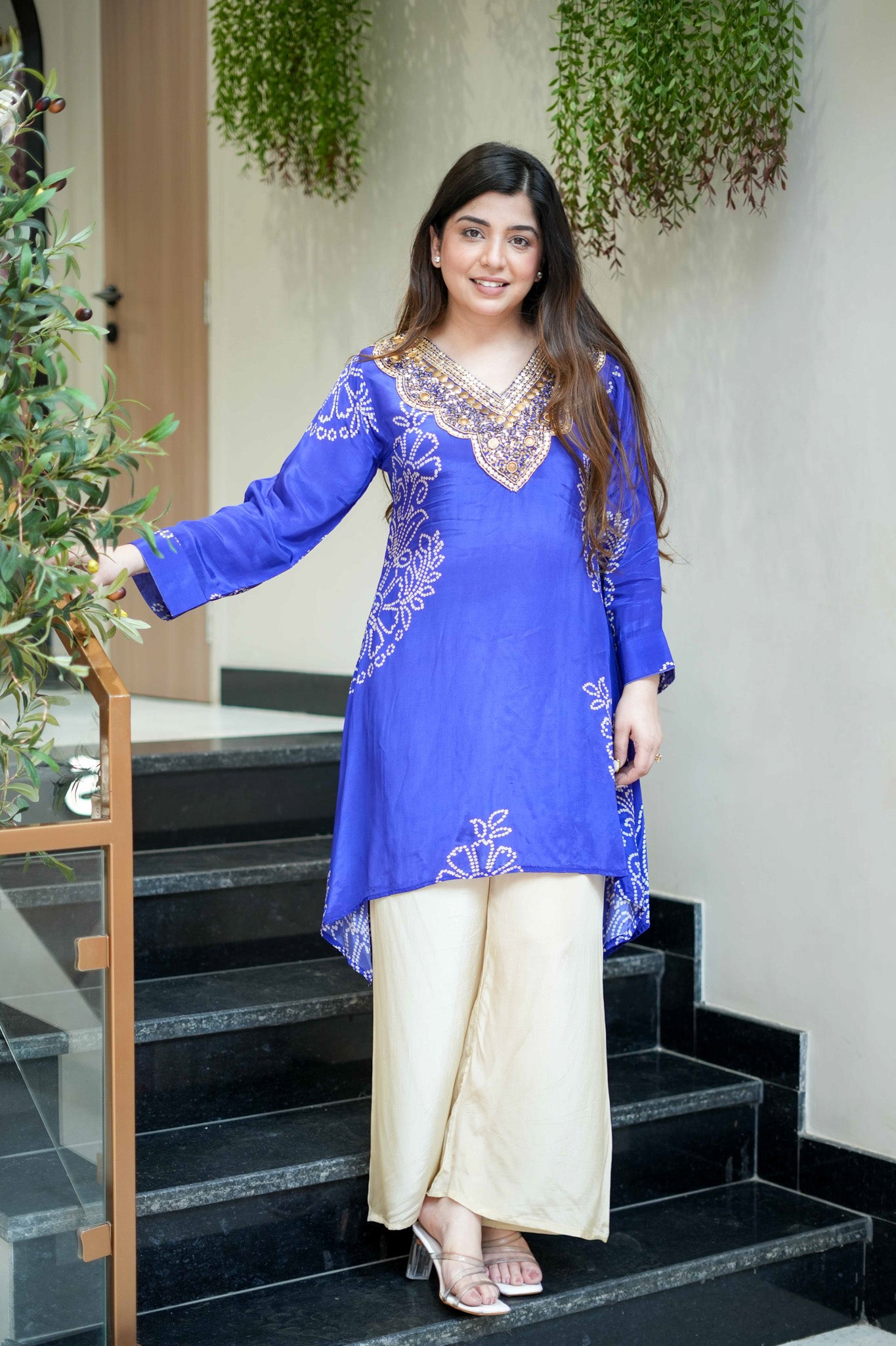 Praya Embroidered Co ord Set