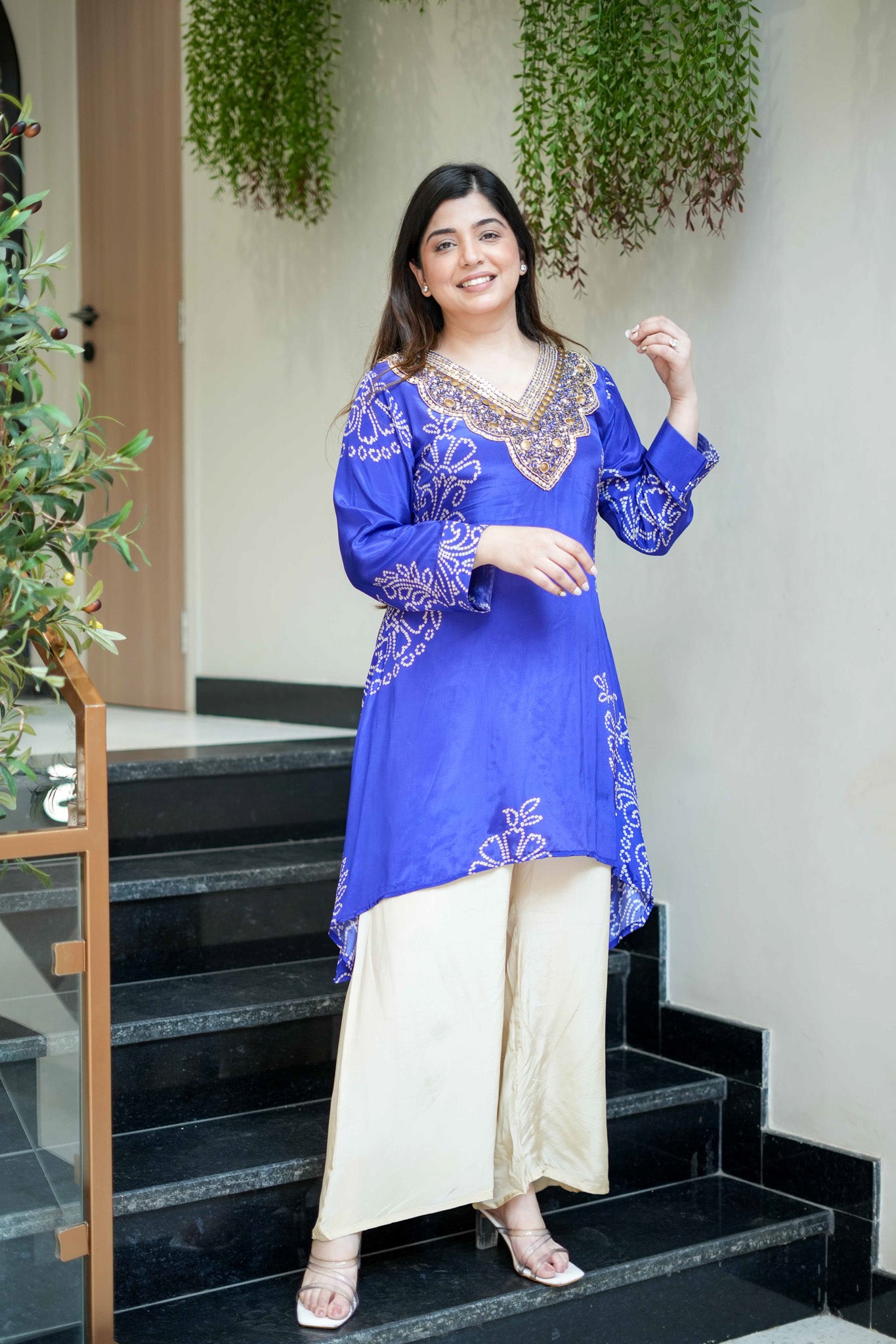 Praya Embroidered Co ord Set