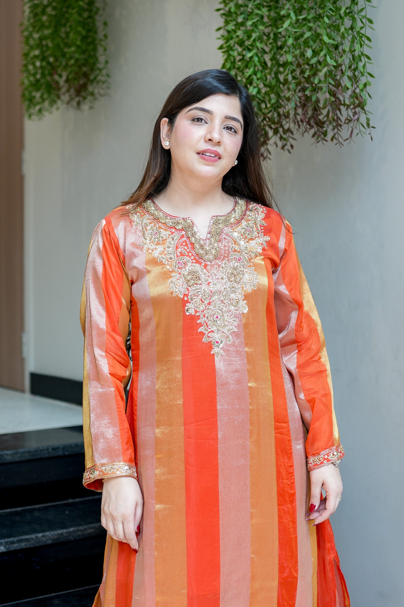 Suhavi Hand Embroidered Co ord Set
