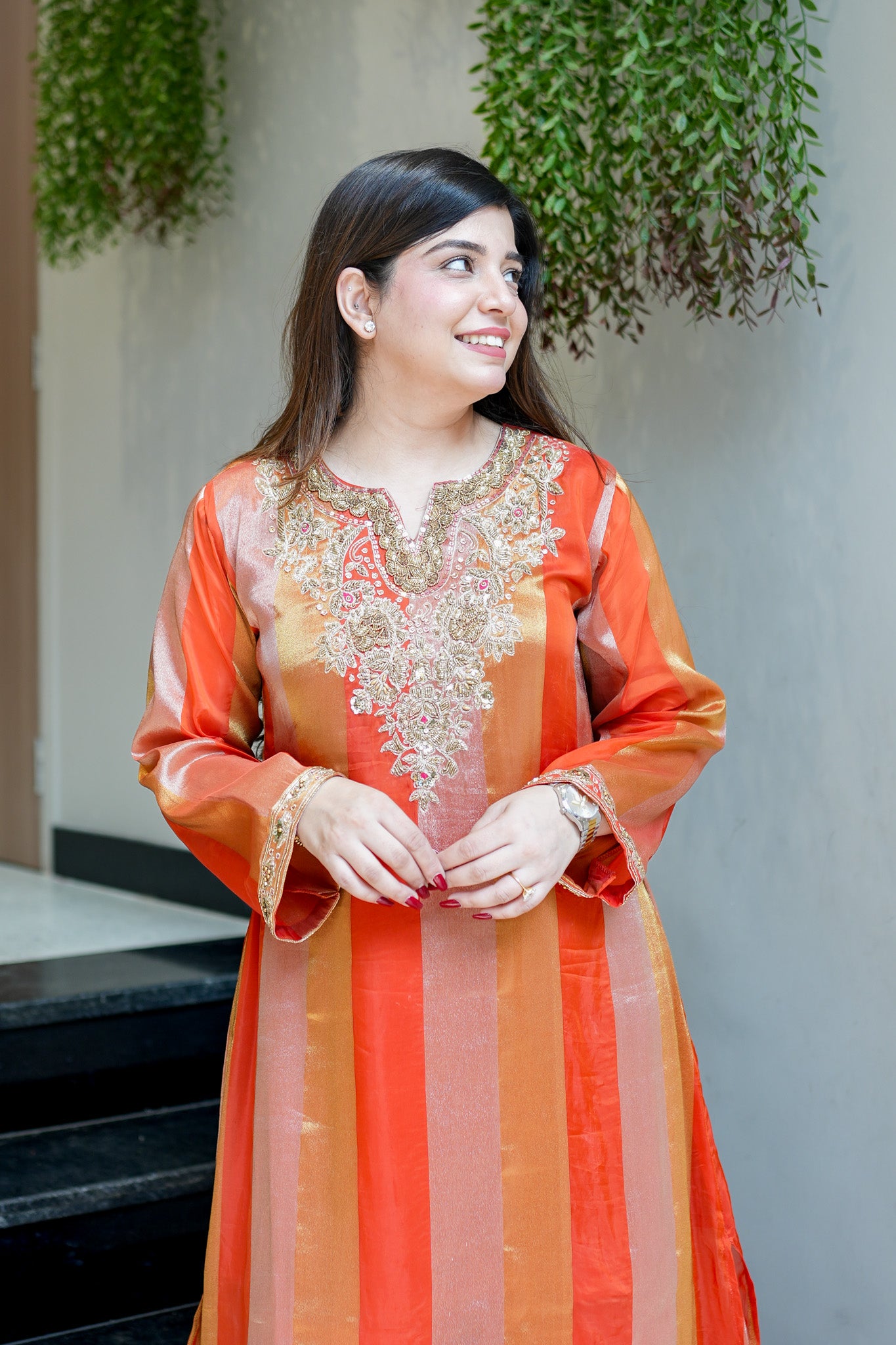Suhavi Hand Embroidered Co ord Set