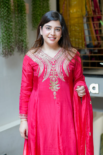 Rishaya Embroidered Suit Set