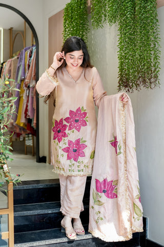 Aadhira Hand Painted Suit Set