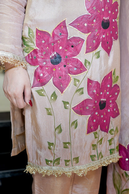 Aadhira Hand Painted Suit Set