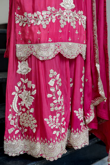 Aarvika Hand Embroidered Suit Set