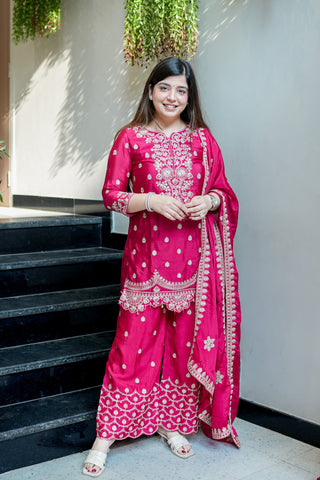Ivanya Embroidered Suit Set