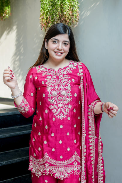 Ivanya Embroidered Suit Set