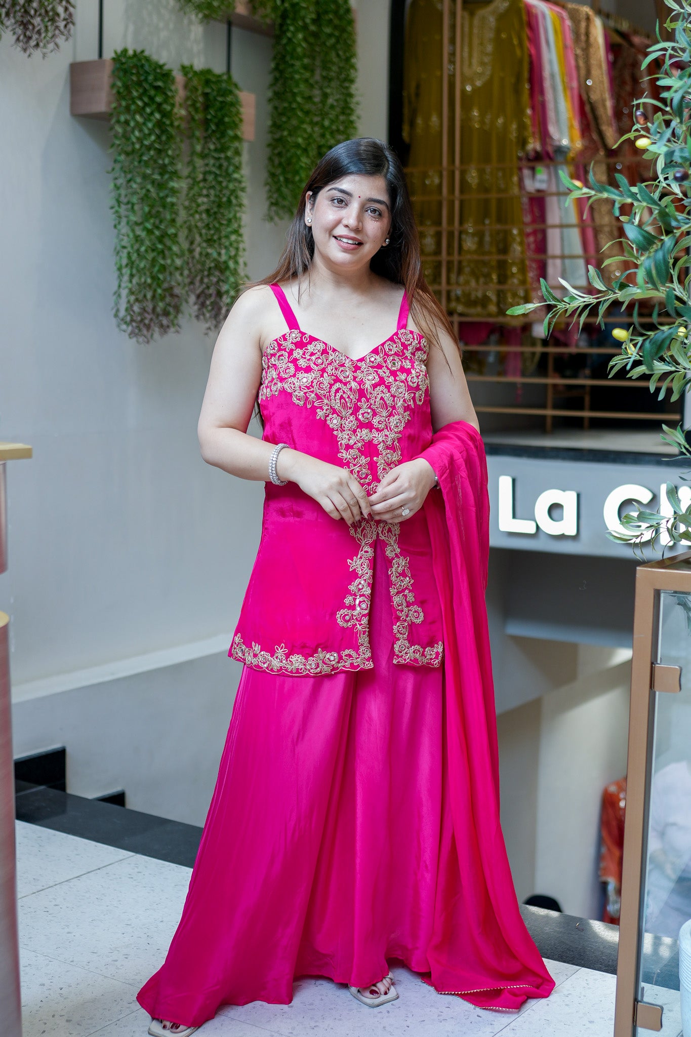 Dhivya Embroidered Suit Set