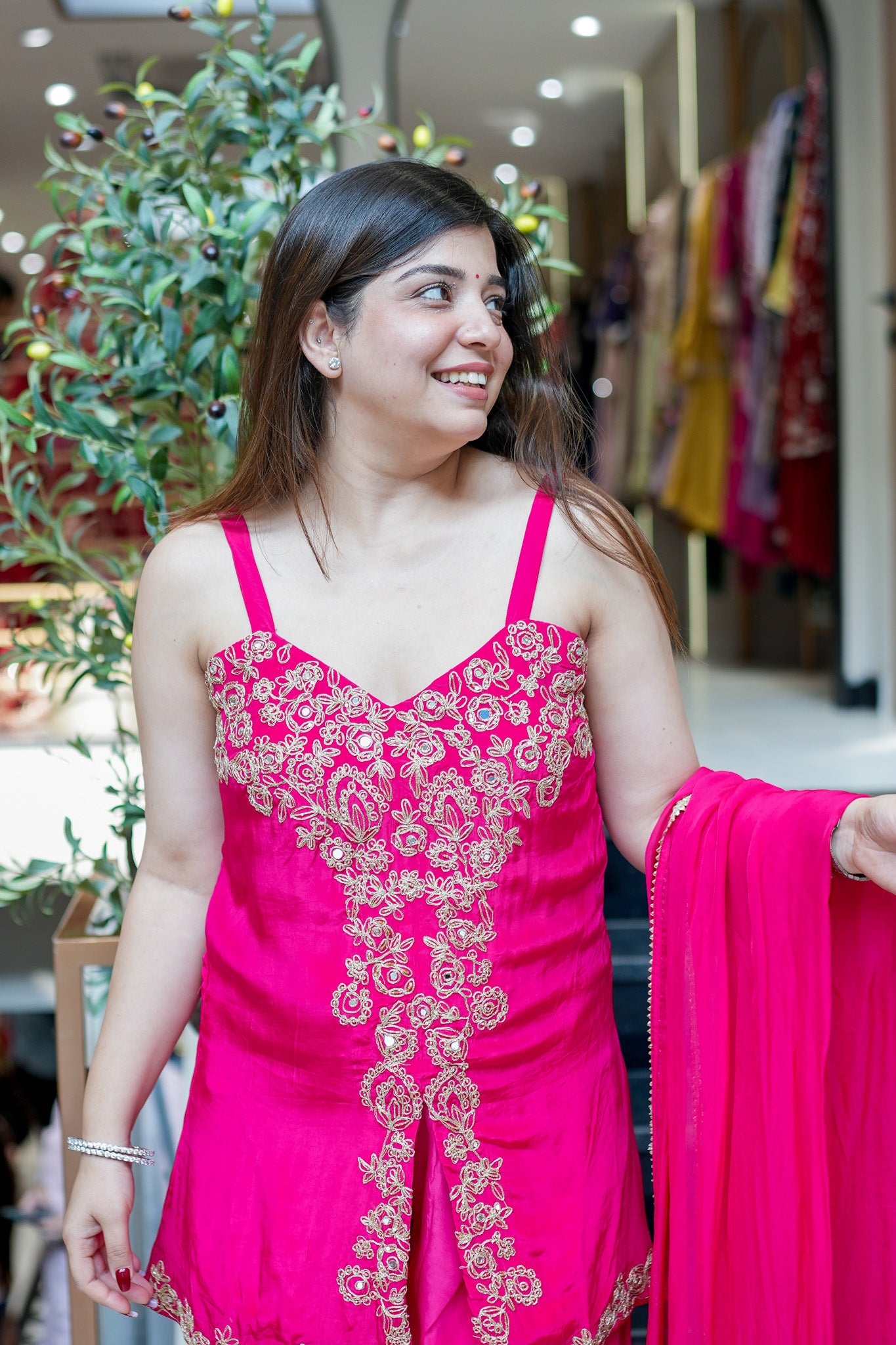 Dhivya Embroidered Suit Set