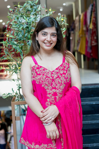 Dhivya Embroidered Suit Set