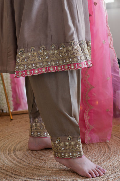 Gurmaan Short Anarkali Suit Set