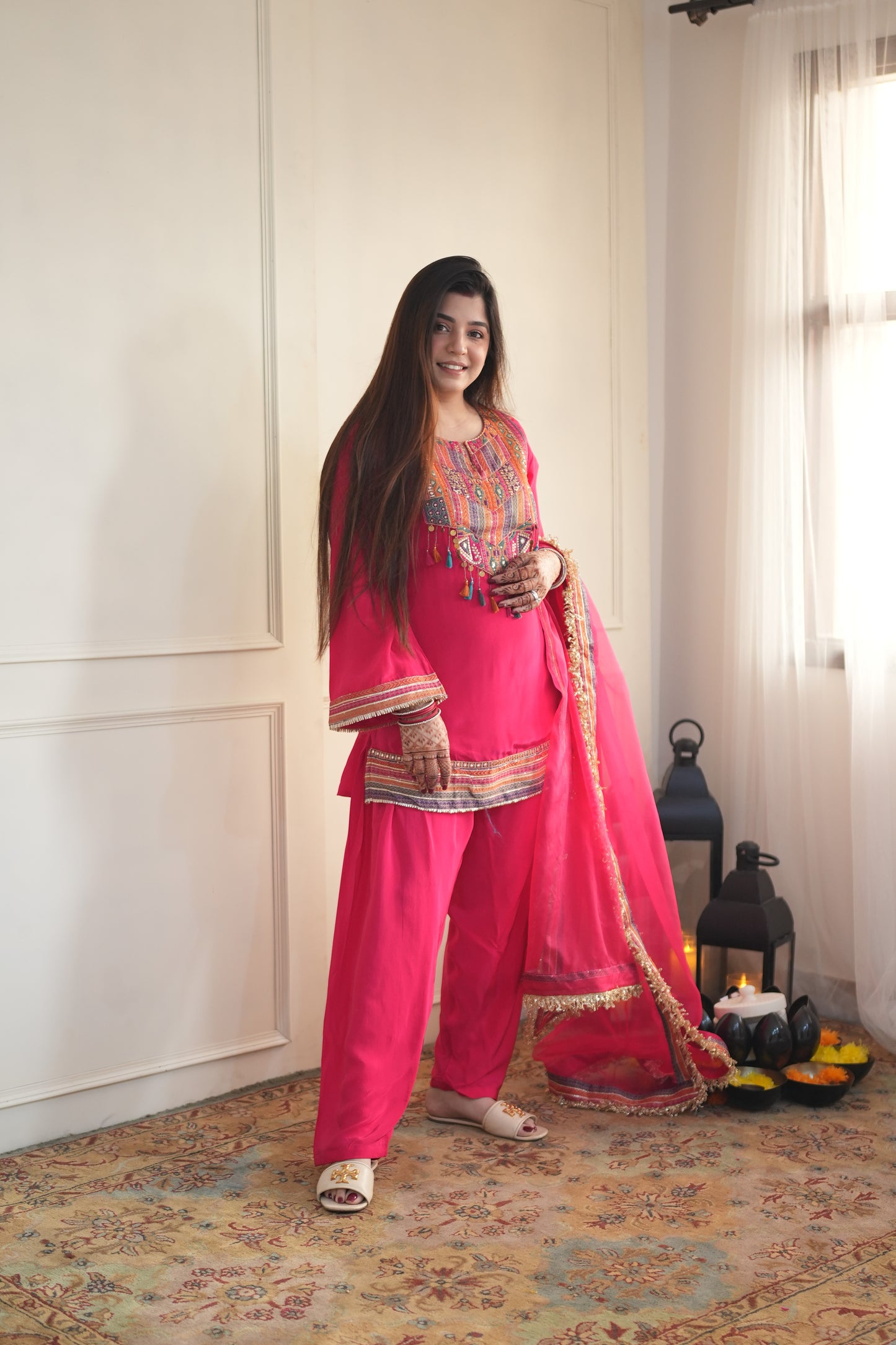 Maan Pink Salwar Suit Set