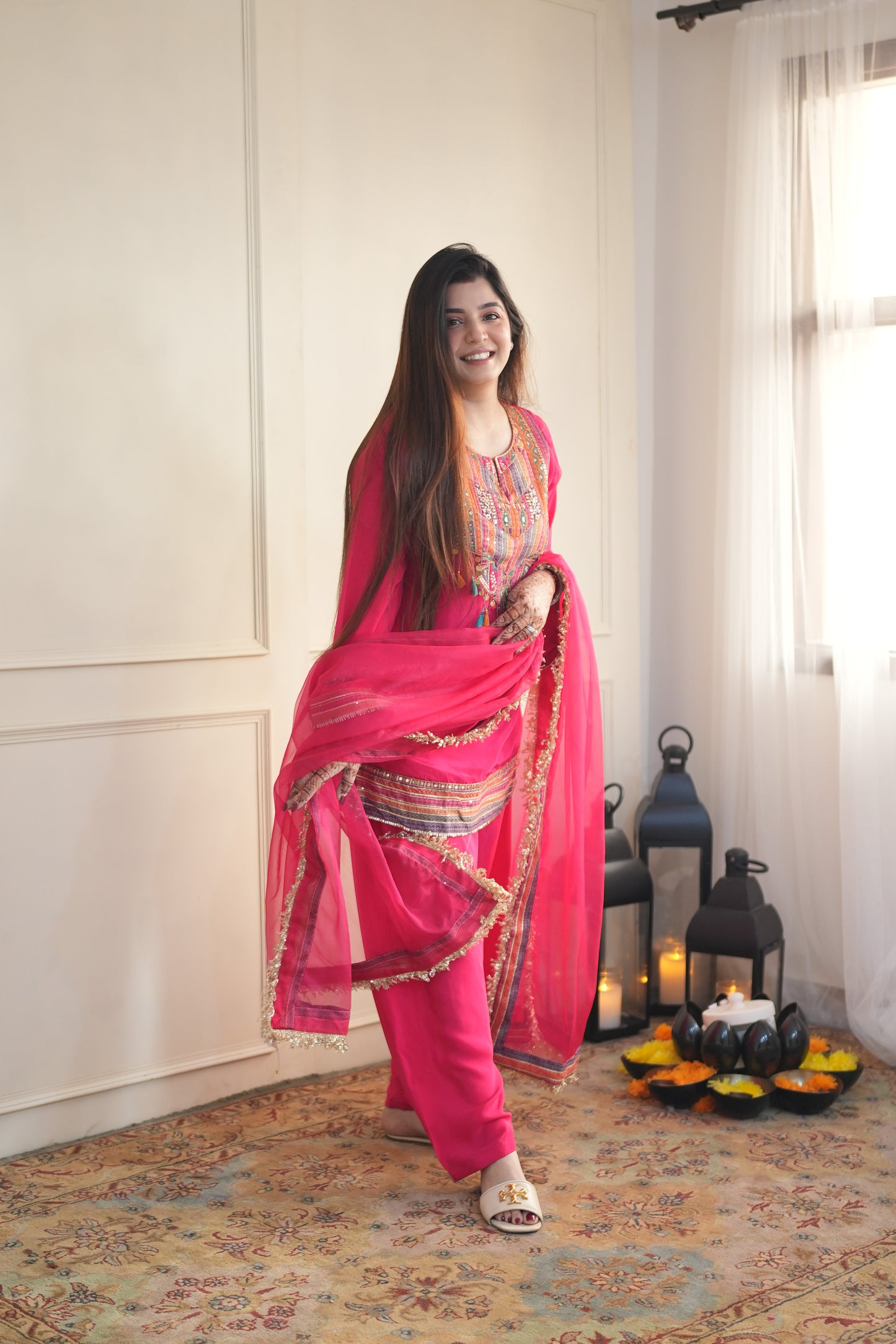 Maan Pink Salwar Suit Set