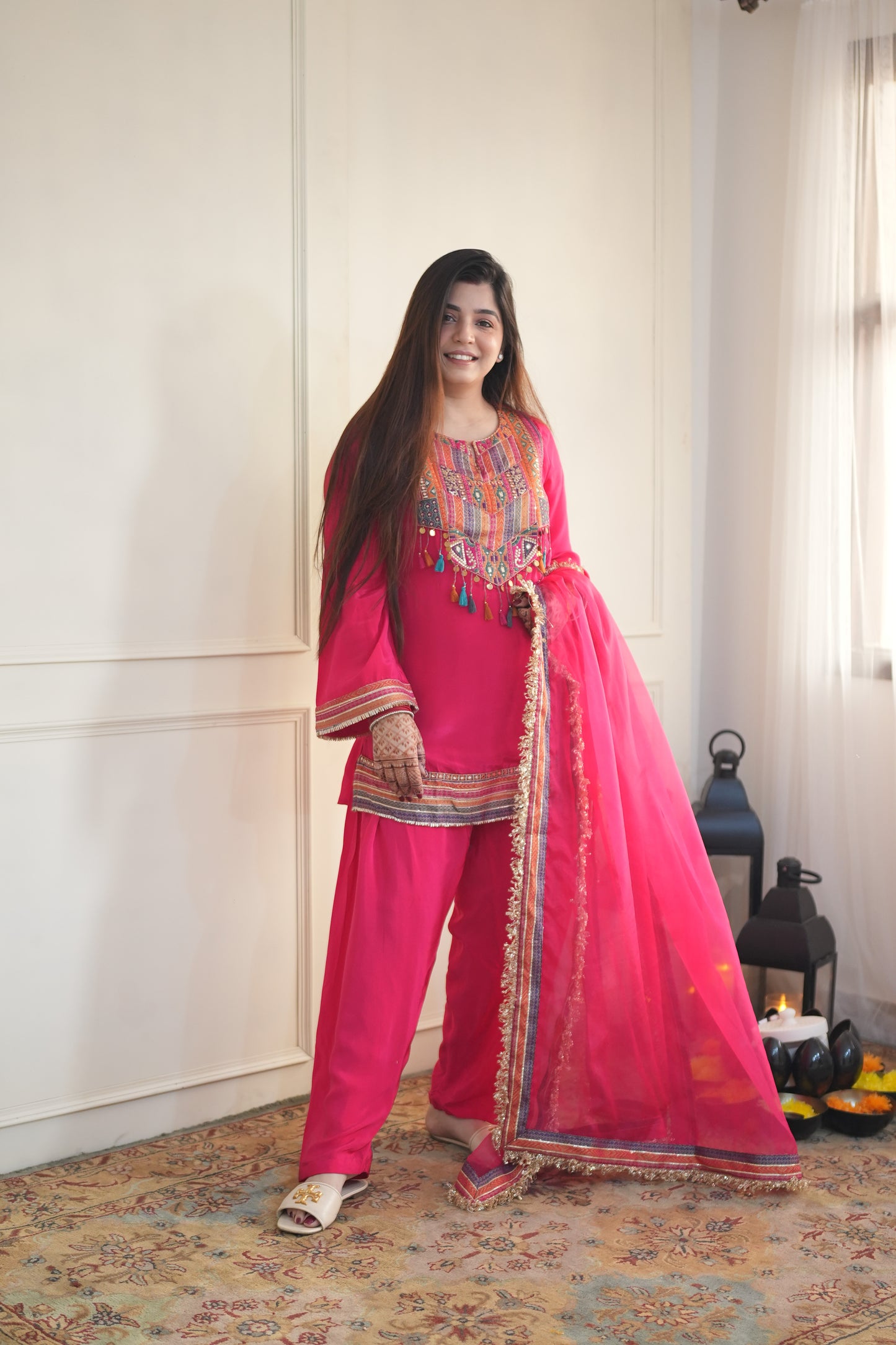 Maan Pink Salwar Suit Set