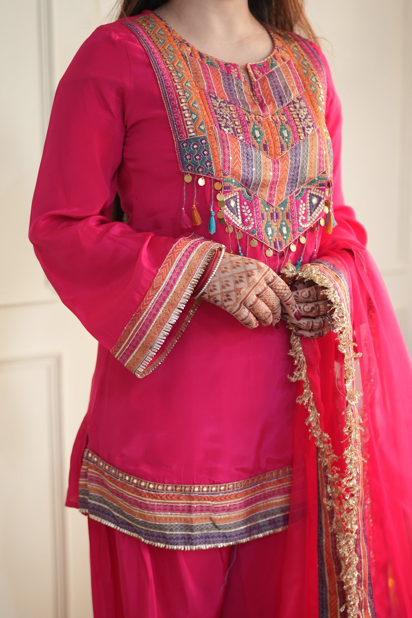 Maan Pink Salwar Suit Set