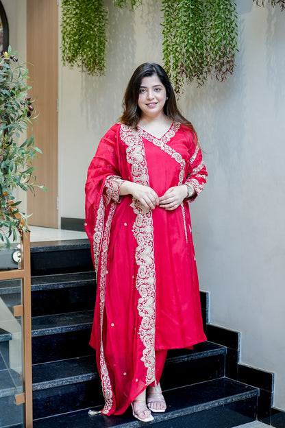 Viya Embroidered Suit Set