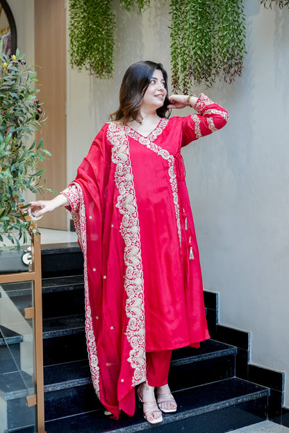 Viya Embroidered Suit Set