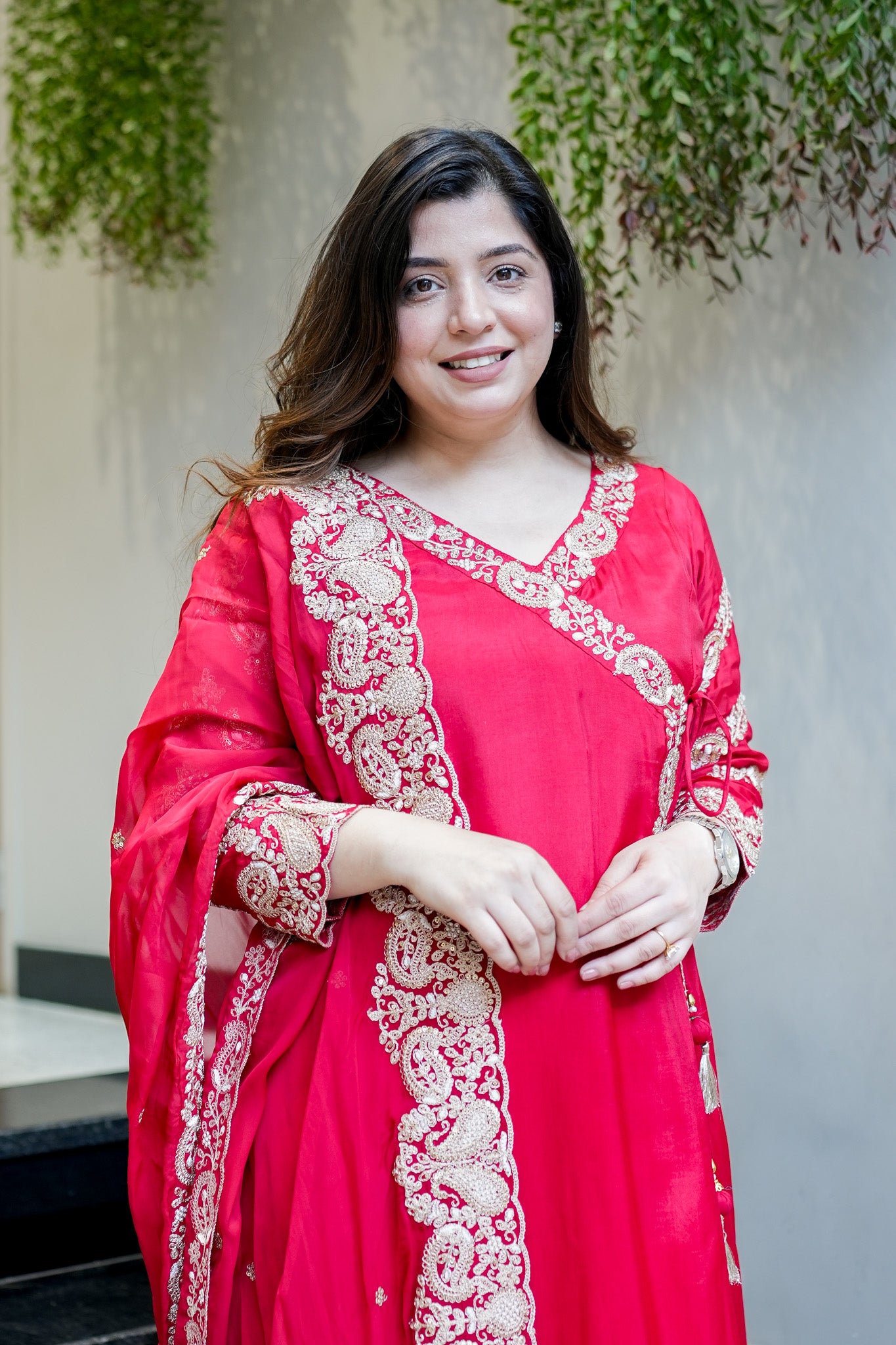 Viya Embroidered Suit Set