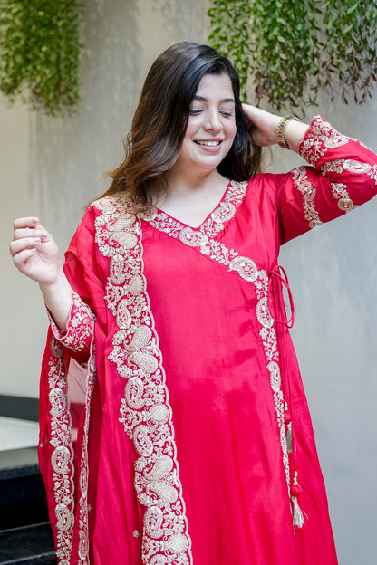 Viya Embroidered Suit Set