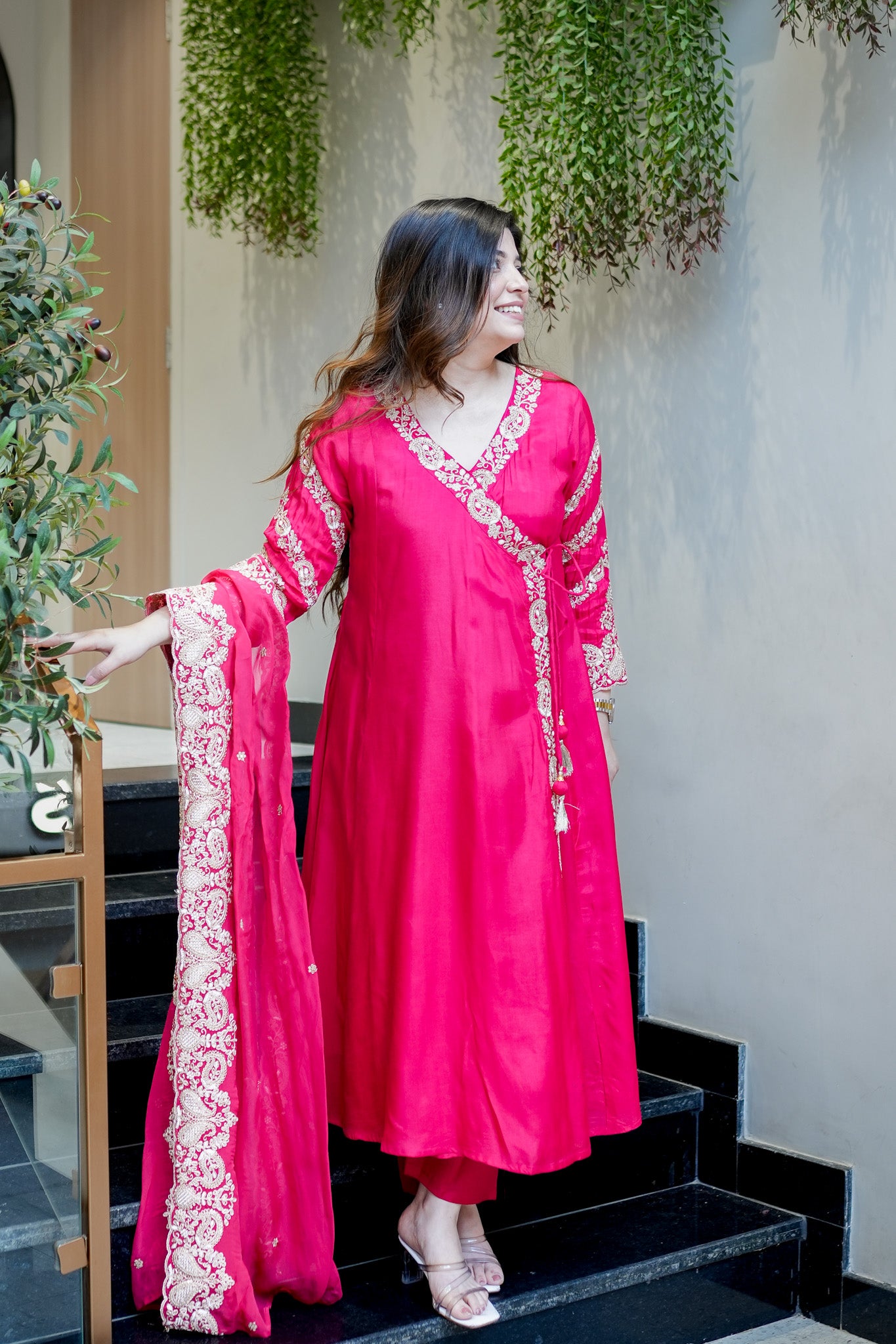 Viya Embroidered Suit Set