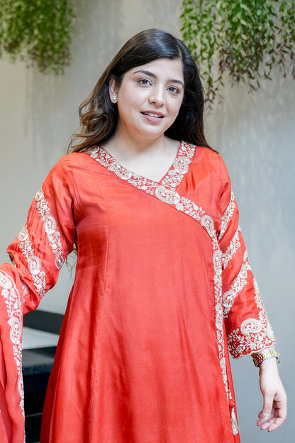 Viya Embroidered Suit Set