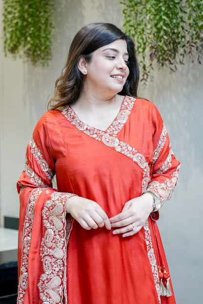 Viya Embroidered Suit Set