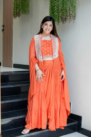 Kanira Embroidered Three Piece Set