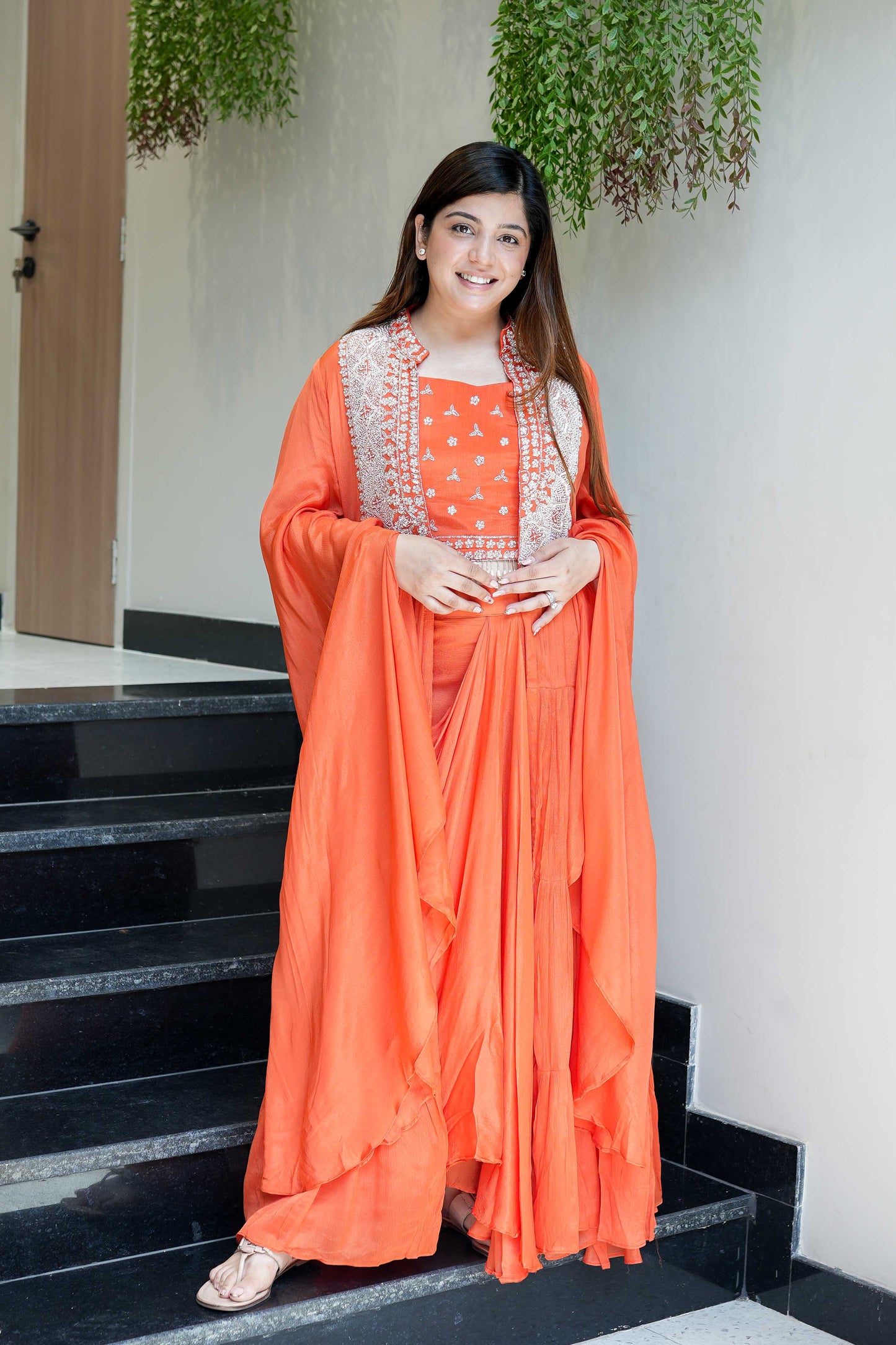 Kanira Embroidered Three Piece Set