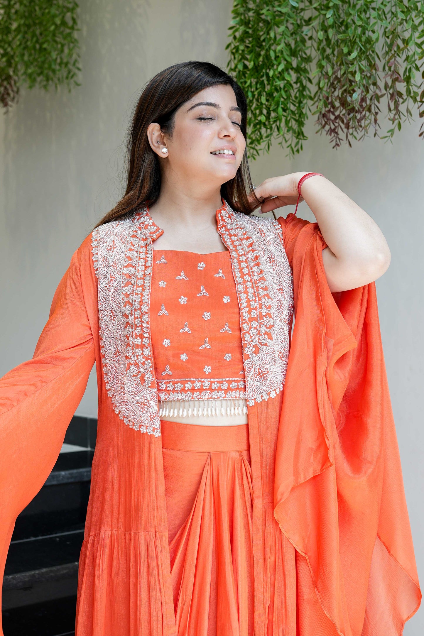 Kanira Embroidered Three Piece Set
