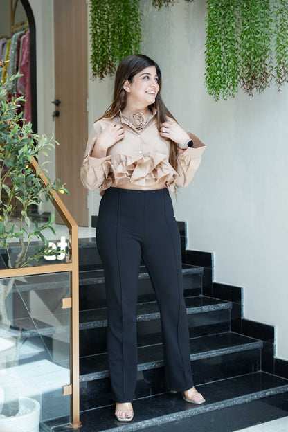 Alora Ruffle Bloom Top