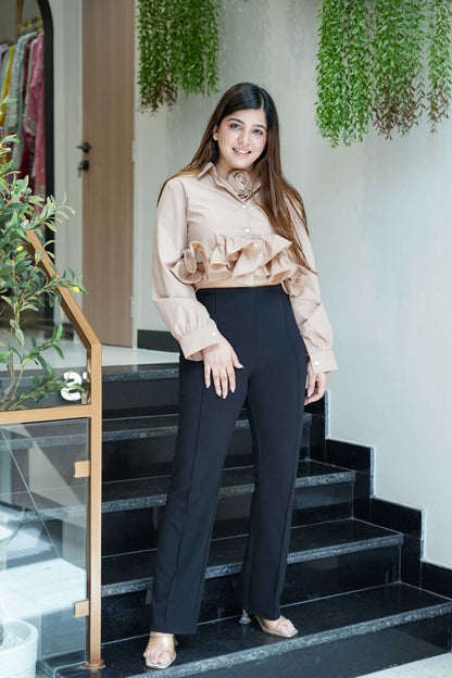 Alora Ruffle Bloom Top