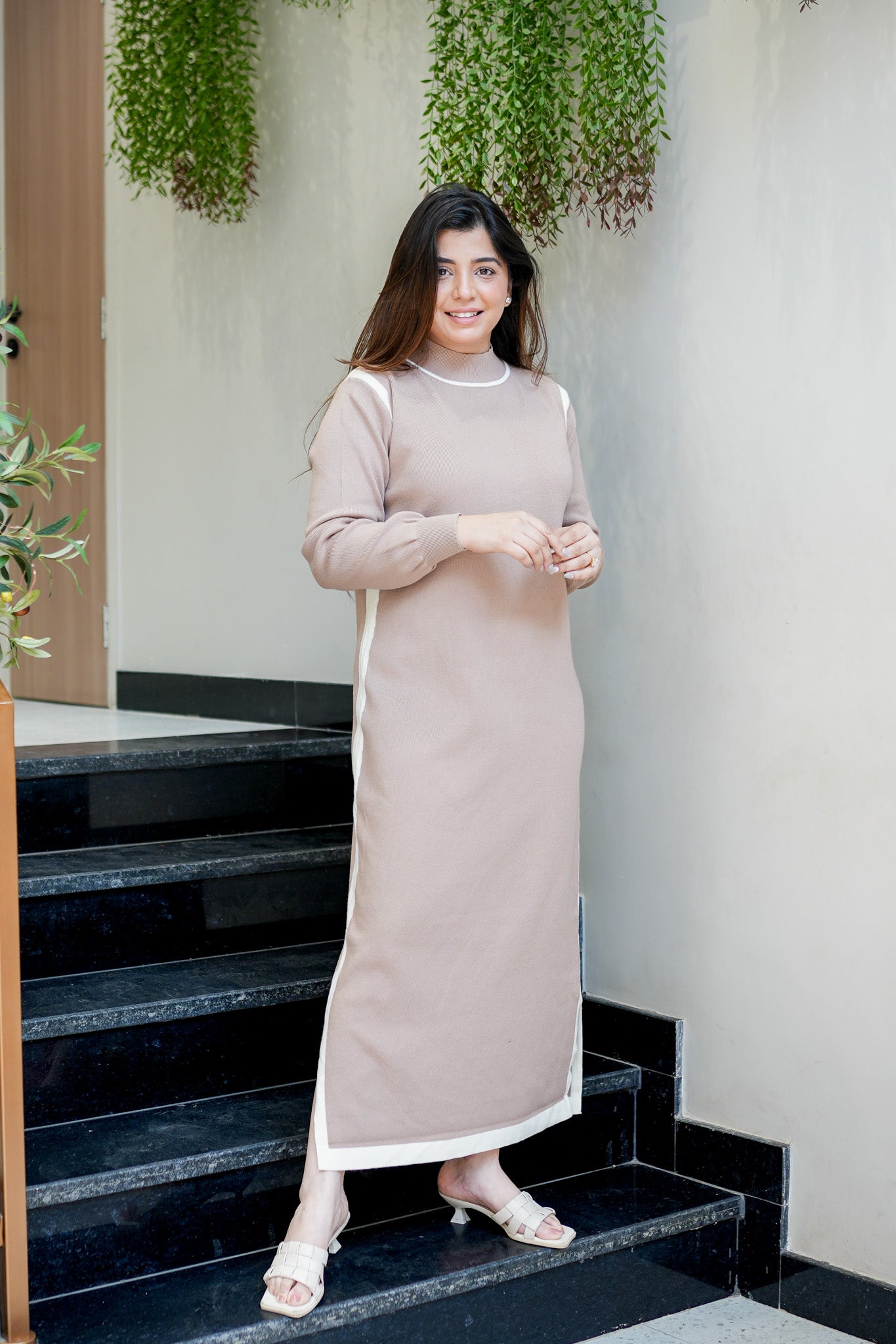 Amelia Side Slit Dress