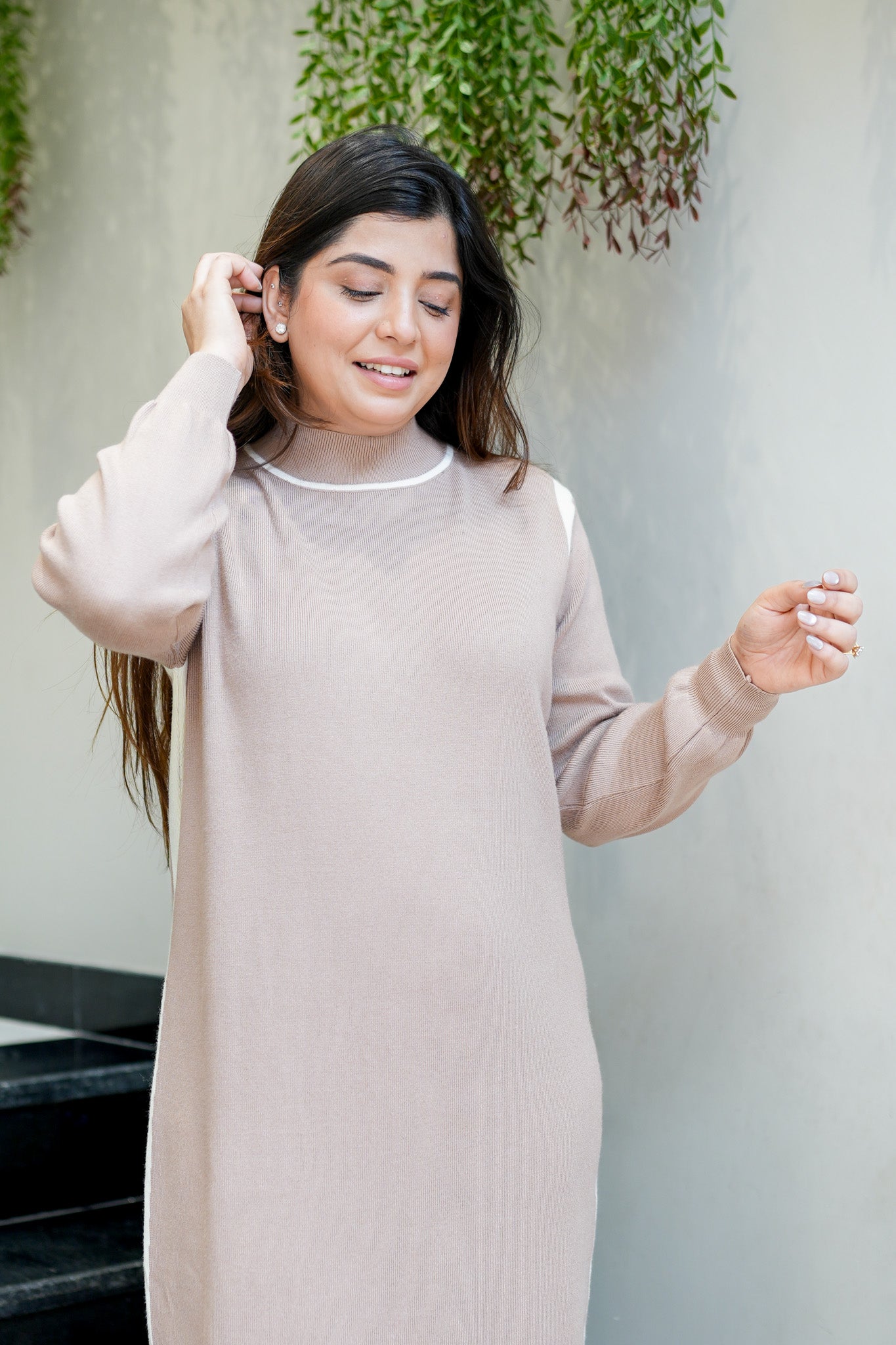 Amelia Side Slit Dress