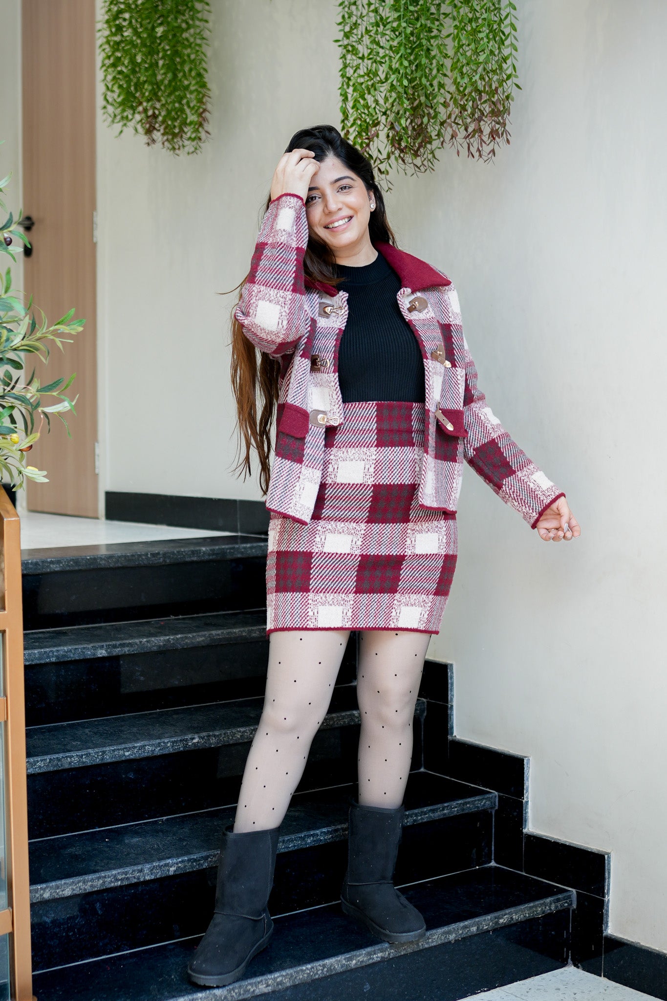 Elia Button Embellised Co ord