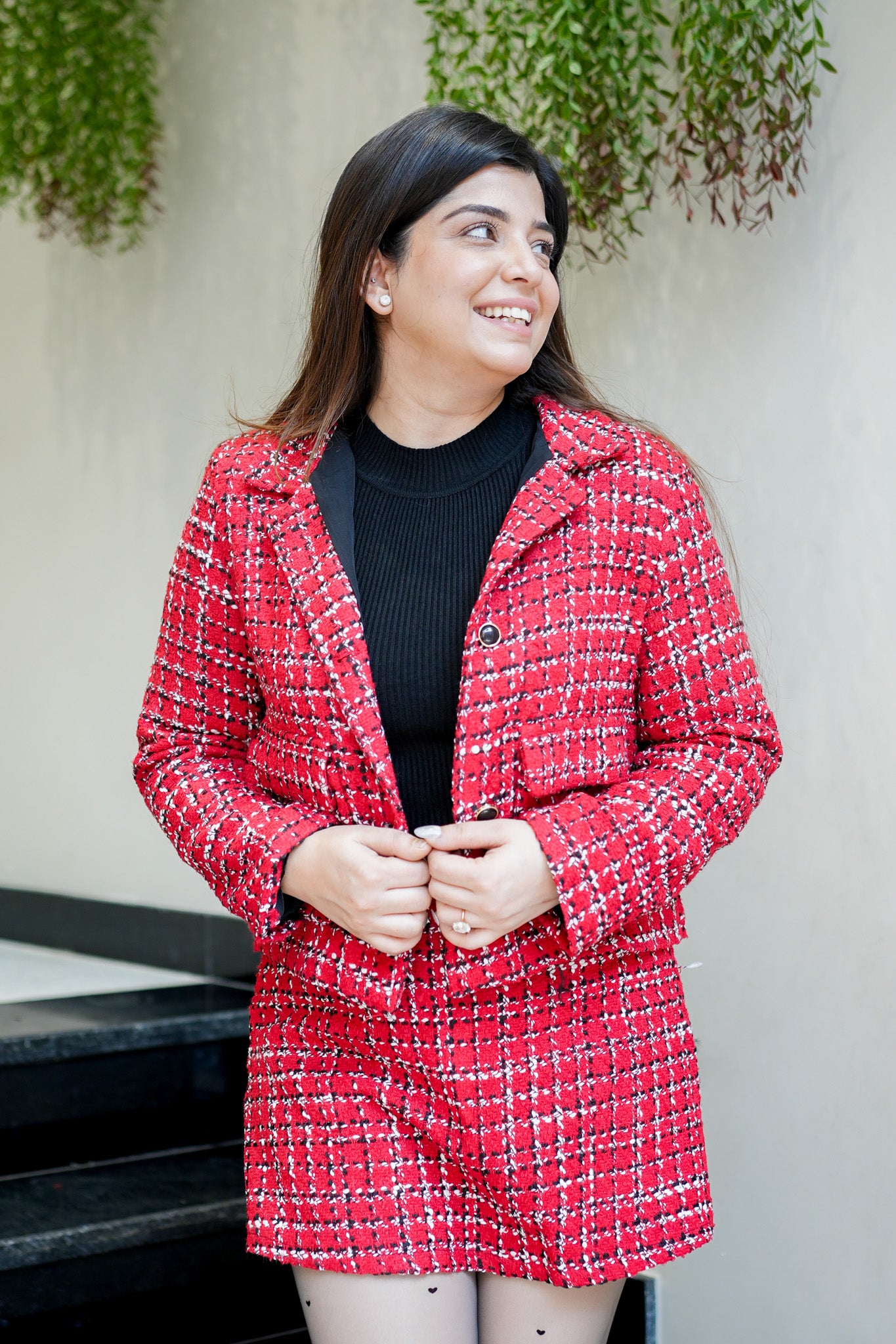 Kyna Button Embellised Co ord