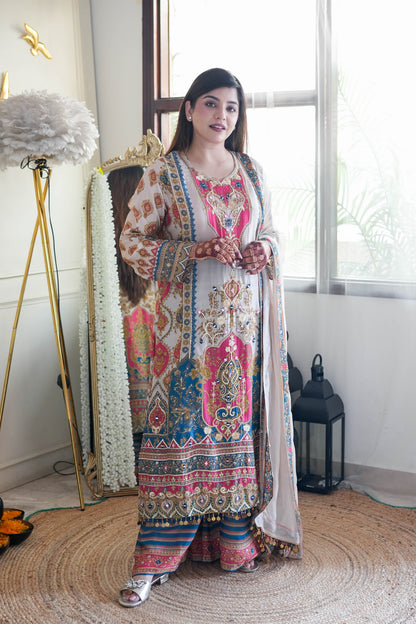 Naraan Luxe Printed Suit Set