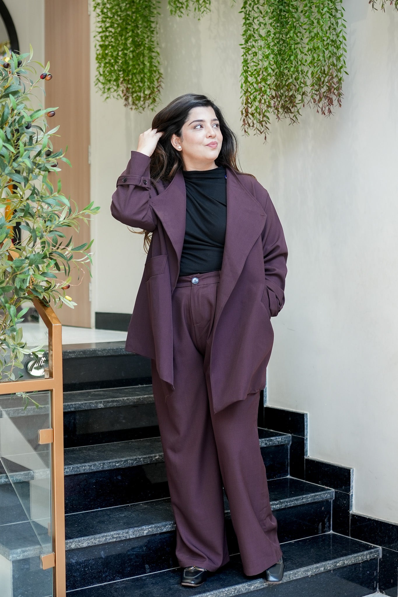 Ovia Blazer Co ord Set